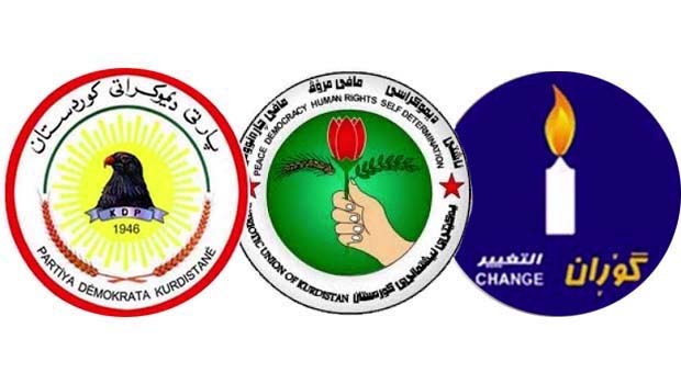 Li Hewlêrê berpirsên PDKê Gorran û YNKê dicivin