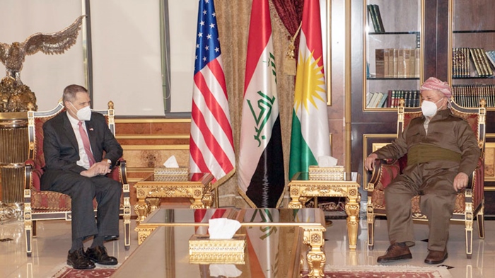 Serok Barzanî rêveberiya nû ya Amerîkayê pîroz kir