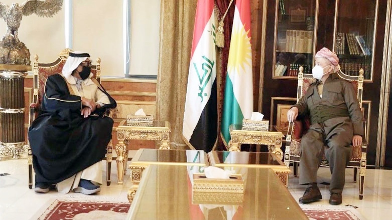 Serok Barzanî pêswazî li serokê esîra Semmer a Sûriyê kir