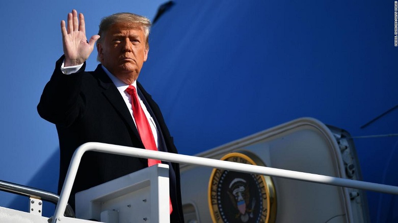 Trump bi axaftinekê xatir ji Amerîkiyan xwest