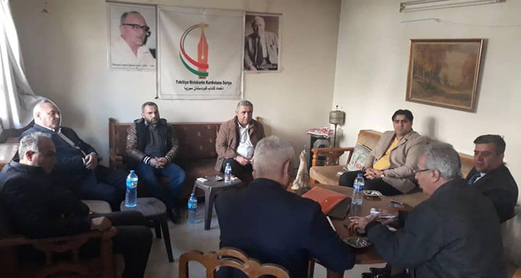 Civîna Desteya birêvebir a Yekîtiya Nivîskarên Kurdistana Sûriye hat lidarxistin