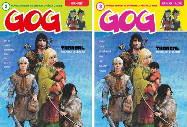 Hejmara 3yem a Kovara xêzeromanê GOGê derket