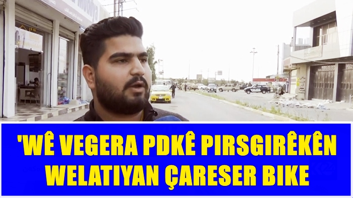 Welatiyê Kerkûkê hawara xwe digihîne Serok Barzanî: Ti kes xwe weke xwediyê Kurdan nabîne