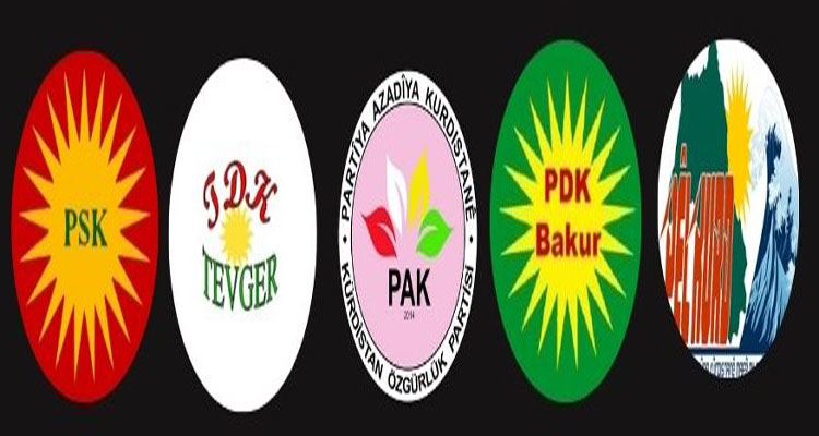 Partiyên Bakurê Kurdistanê bo Newrozê peyamek pîrozbahiyê belav kirin