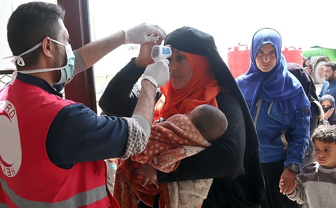 Li Rojavayê Kurdistanê 201 kesên din bi vîrûsa Koronayê ketin