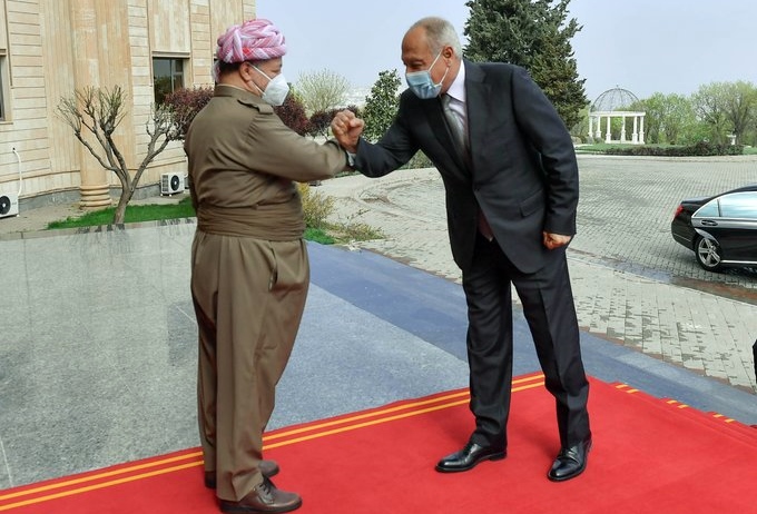 Serok Barzanî: Bi pêswazîkirina Ebu El Xeyt kêfxwes bûm!