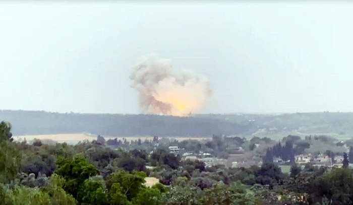 Li kargeheke mosekan a Îsraîlê teqîn çêbû