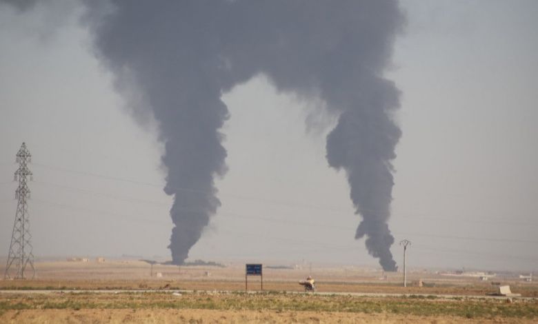 Ezaz û baregeha Tirkî ya li Eyn Îsa bi hemwextî hatin bombebarankirin