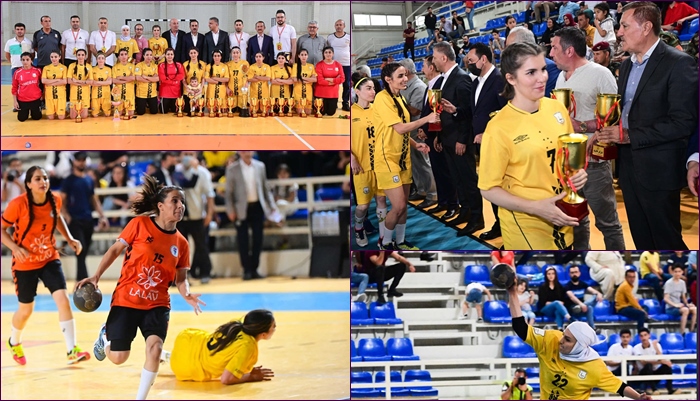 Tîma Handbolê ya Jinan a Hewlêrê bû sampiyon!