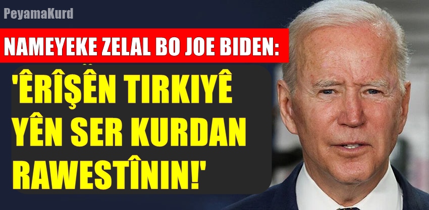 “Fedakarî û têkosîna Kurdan bi aweyekî eskere qebûl bikin”