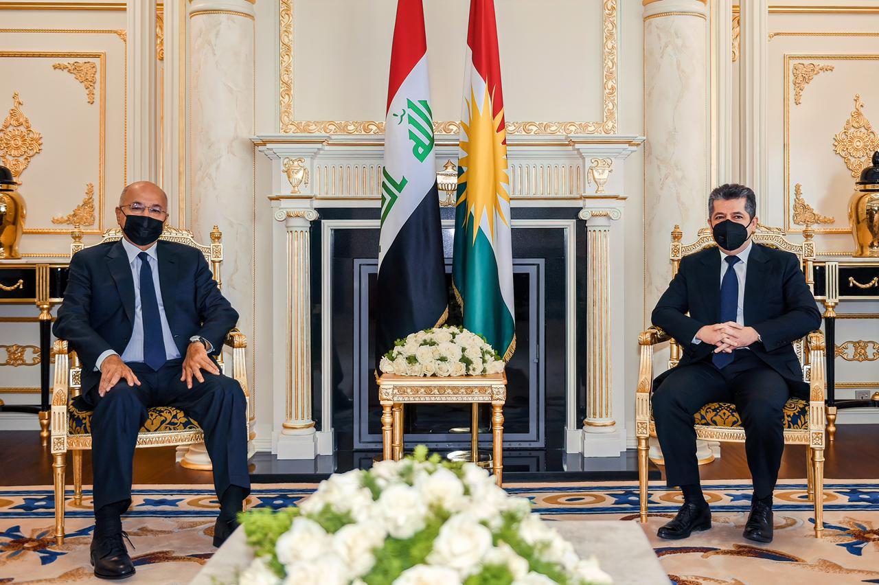 Mesrûr Barzanî û Berhem Salih pêshatên dawî yên li Iraq û Kurdistanê gotûbêj kirin
