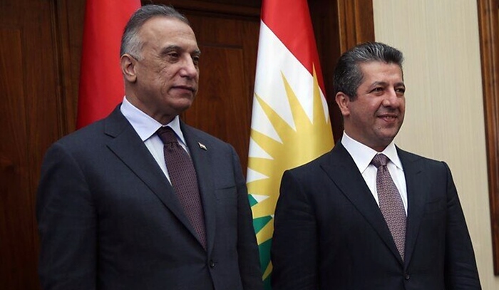 Mesrûr Barzanî pêwendiyeke telefonê ligel Kazimî pêk anî