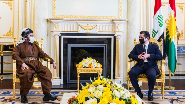 Mesrûr Barzanî bi emîndarê gistî yê yekitiya zanayên Misliman re civiya