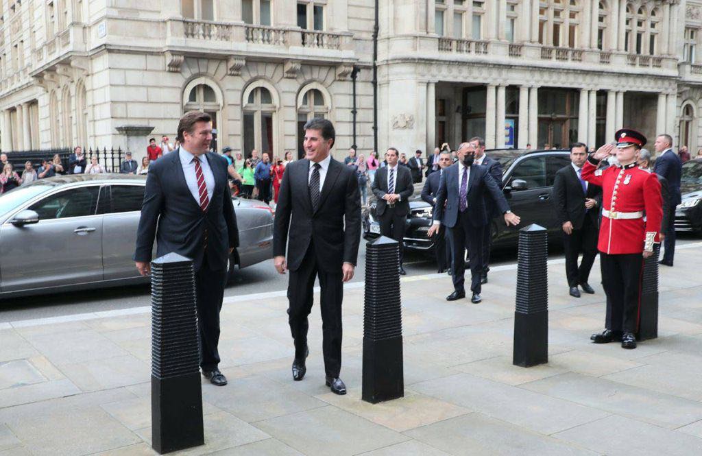 Neçîrvan Barzanî bi wezîrê Brîtanya yê Hêzên Çekdar re hevdîtin kir