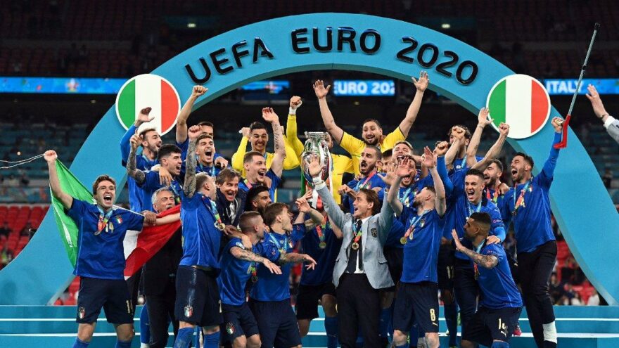 Îtalya 3-2 Ingilistan têk bir û kûpaya Euro 2020 bi dest xist