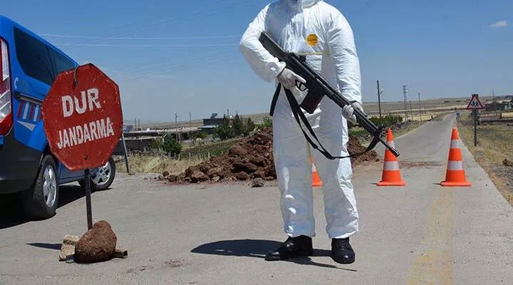 Li Semsûrê 105 mal ji ber Koronayê hatin kerentînekirin