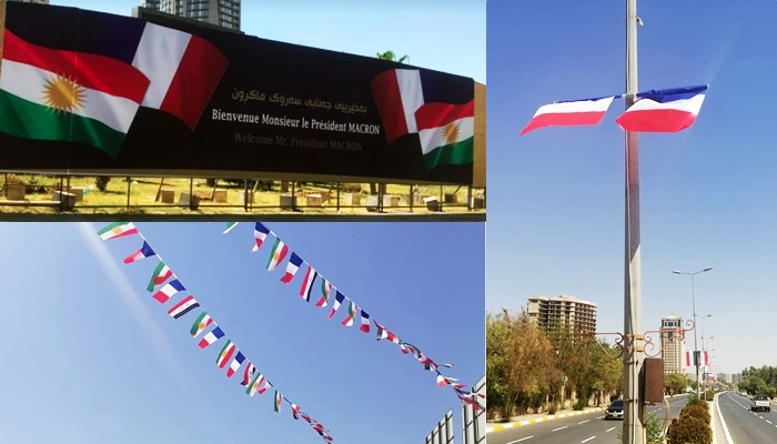 Hewlêr xwe ji pêswazîkirina Emmanuel Macron re amade dike