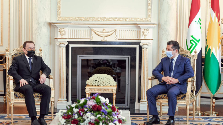 Serokwezîr Barzanî bi balyozê nû yê Rûsyayê re civiya