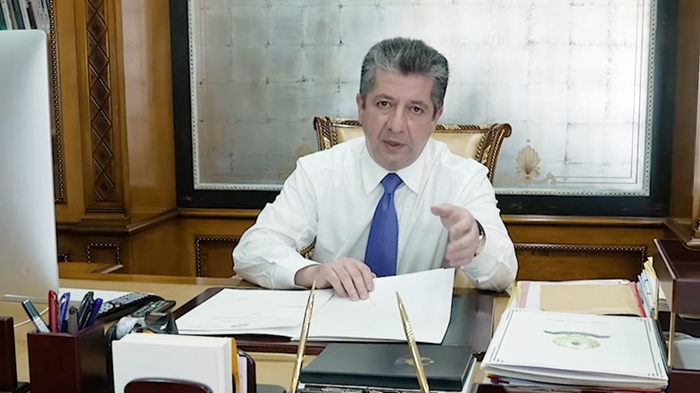 Serokwezîr Barzanî vîdyoya karên xwe yên rojane yên li ofîsa xwe belav kir