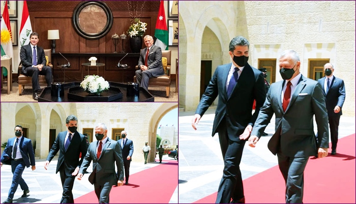 Nêçîrvan Barzanî û Sah Abdullah civiyan: Em dixwazin pêwendiyan bihêztir bikin