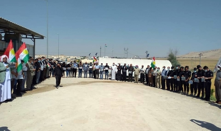 Li kampên penaberan merasîmên bîranîna Komkujiya Singalê birêve çûn