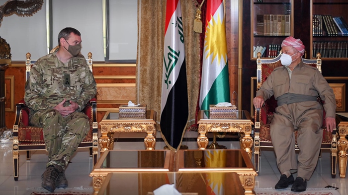 Serok Mesûd Barzanî pêswazî li sanda Hevpeymaniya Navdewletî kir