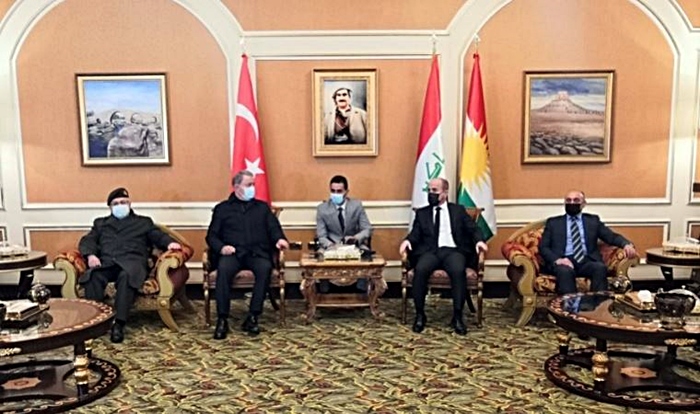 Hulusî Akar: Li Tirkiye û herêmeke din cihekî cografî bi navê Kurdistan nîne!