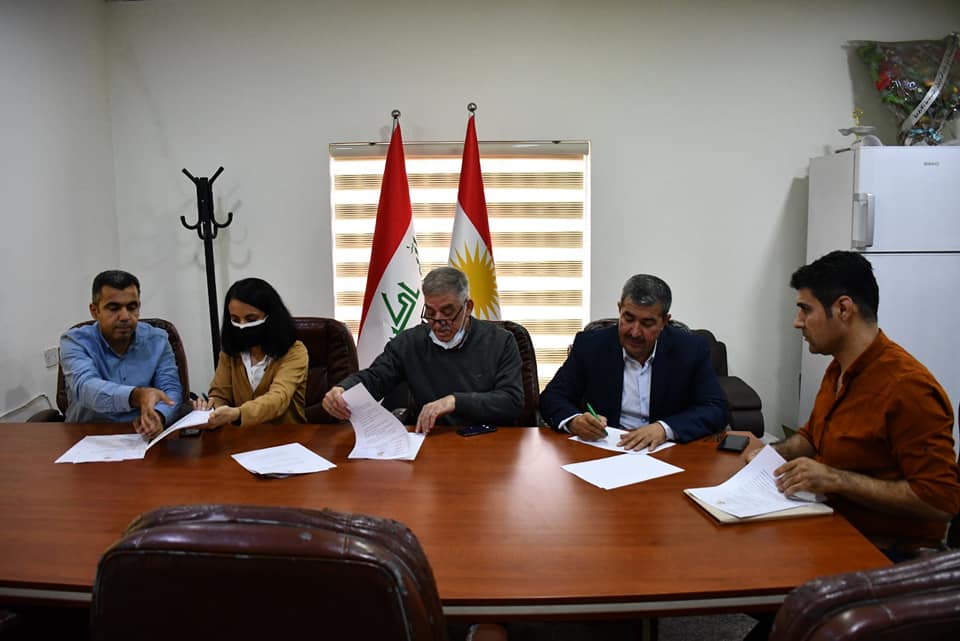 Peymana destûra projeya sûnwariyê hat îmzekirin