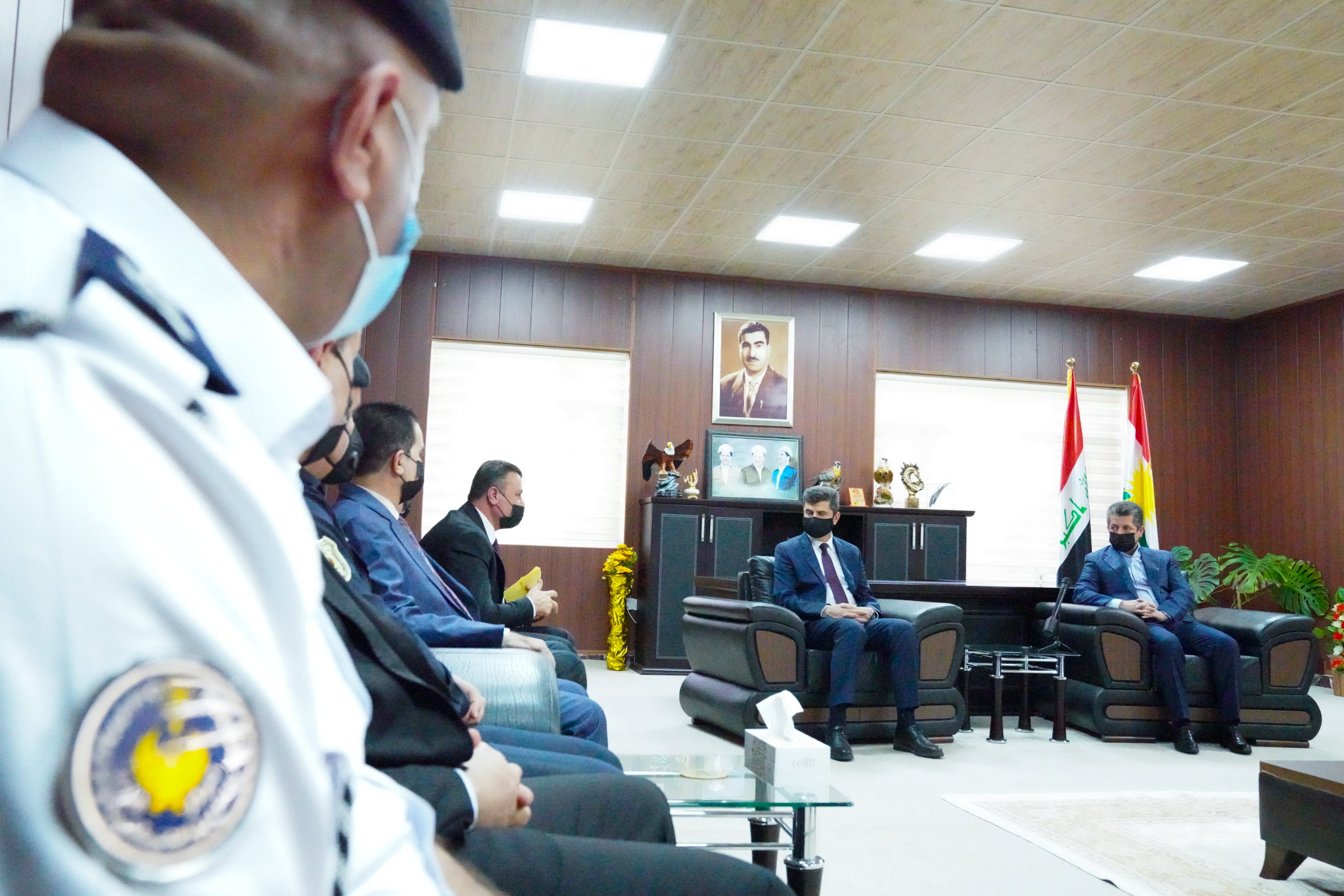 Mesrûr Barzanî seredana rêvebiriya Sêmêlê kir