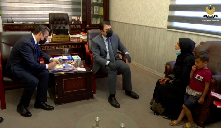 Serokê Encûmena Wezîran bi hemwelatiyan re civiya