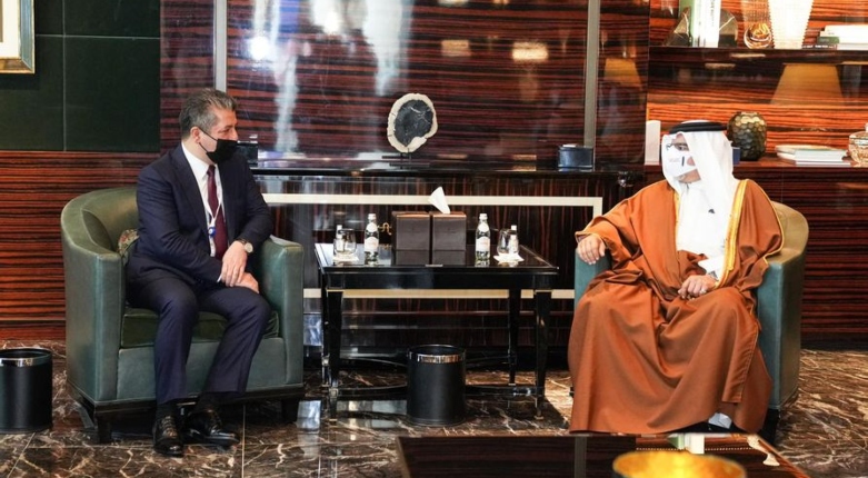 Mesrûr Barzanî bi Sahzadeyê Behreynê re civiya