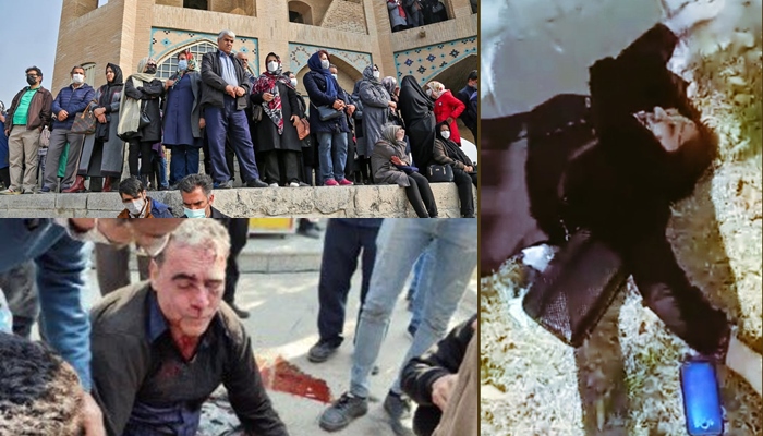 Polîsê Îranê êrîsî girseya ‘xwepêsandanên tîbûnê’ kir