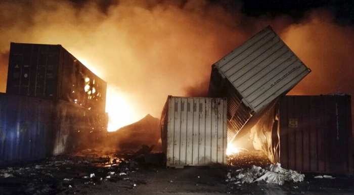 Di êrîsa doh ya Îsraîlê de cebilxane û konteynerên mosekan ên Îranê hatin teqandin