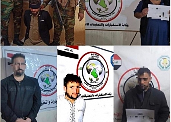 Li Kerkûkê 5 terorîstên DAISê hatin girtin