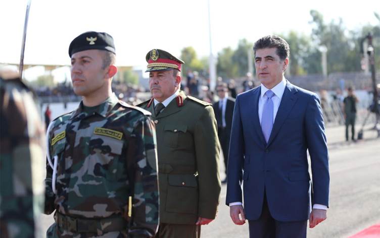 Nêçîrvan Barzanî bi fermandarên Pêsmerge re dicive