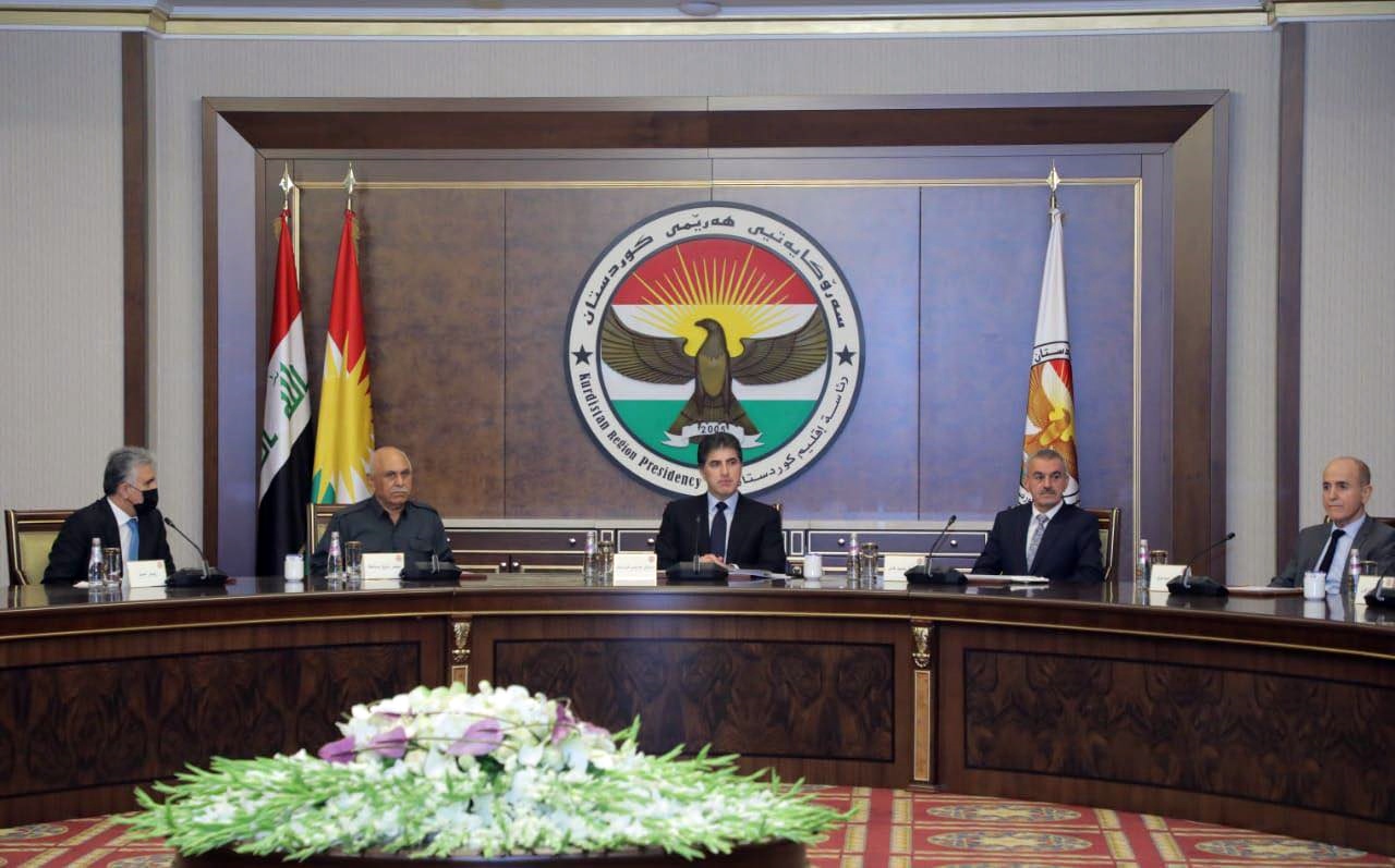 Nêçîrvan Barzanî ji bo Hêzên Pêsmerge ferman da