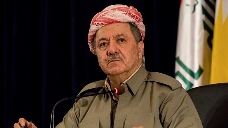 Serok Barzanî li ser sehîdbûna 5 Pêsmergeyên Kurdistanê peyamek belav kir...