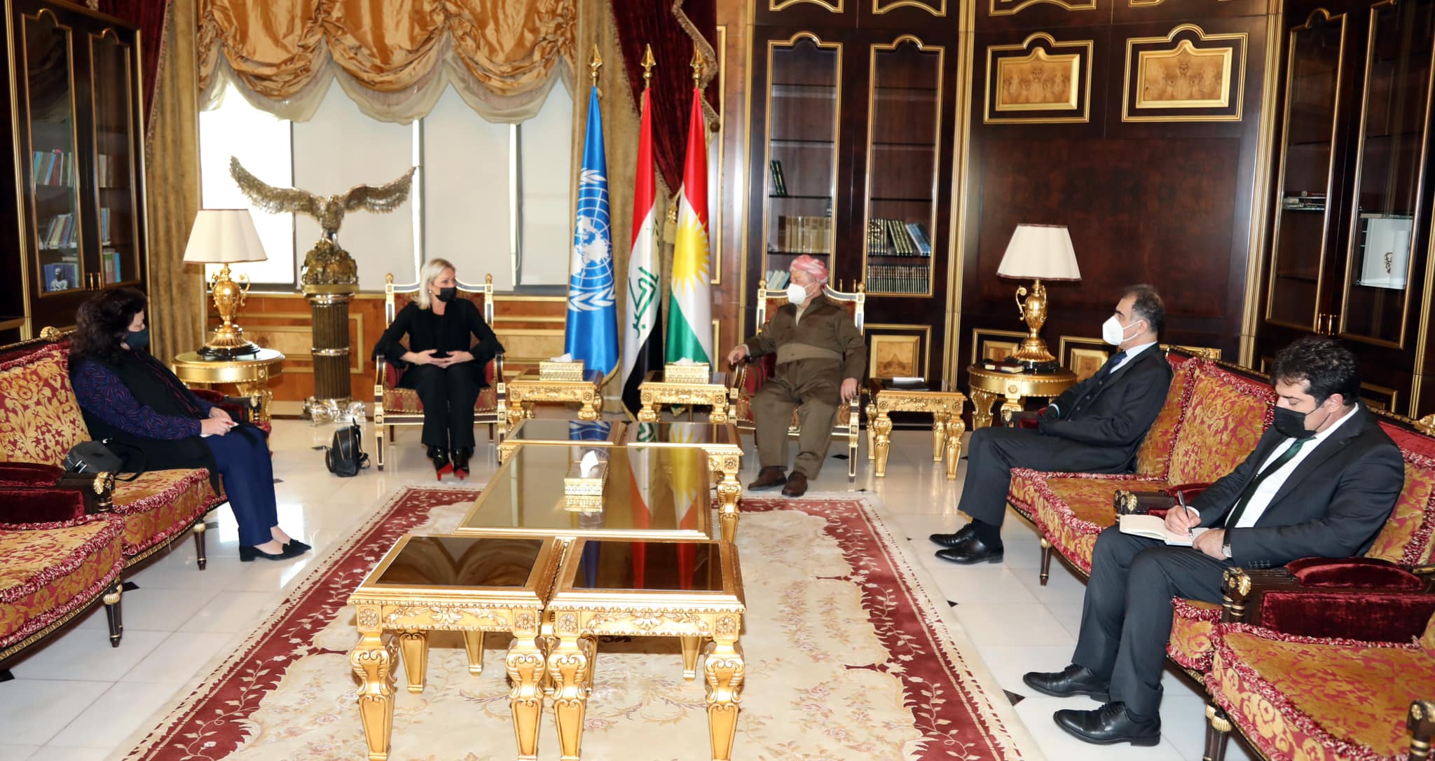 Serok Barzanî sipasiya NY, YA yê û civaka navdewletî kir