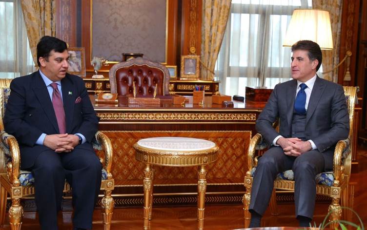 Balyozê Pakistanê got ku dixwazin li Hewlêrê konsulxaneya xwe vekin