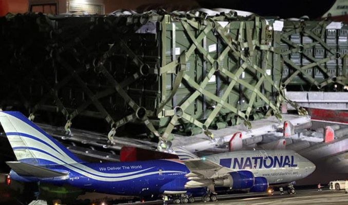 Amerîkayê 84 ton cebilxaneyên din gihand Ukraynayê