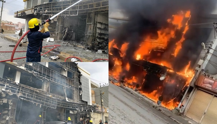 Li Duhokê sewat: 4 dikan bi temamî sewitîn, zirareke mezin a madî çêbû