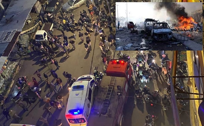 Li Efrînê xwekujekî xwe li nêzî baregeha komeke çekdar teqand