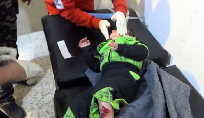 Di topbarana Tirkiyê ya ser Eyn Îsayê de 2 jin û 2 zarok birîndar bûn