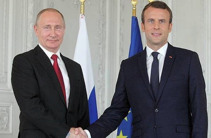 Macron û Pûtîn careke din li ser aloziya Ûkraynayê dicivin