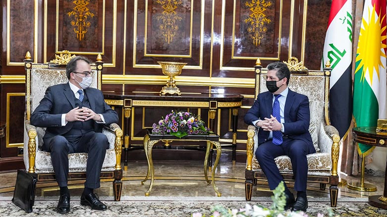 Mesrûr Barzanî pêswazî li Balyozê Swîsre yê Urdin û Iraqê kir