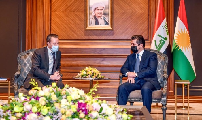 Serokwezîr Barzanî pîrozbahî li balyozê nû yê Kanadayê kir