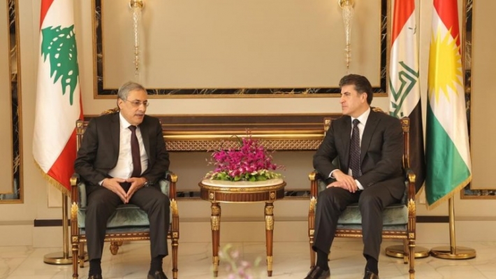 Nêçîrvan Barzanî îro bi sandeke Lubnanî re civiya