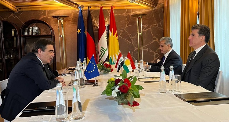 Nêçîrvan Barzanî bi Cîgirê Serokê Komîsyona Ewropayê re civiya