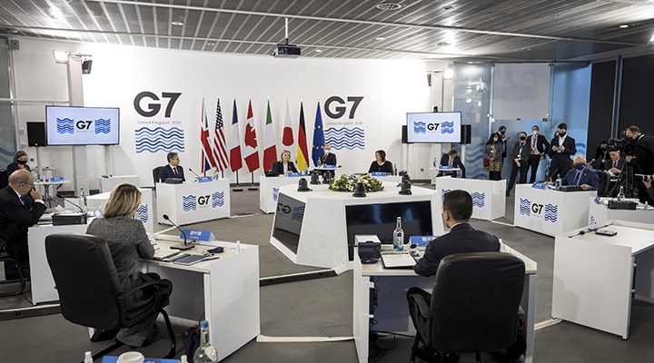 Welatên G7 li hemberê Rûsya daxwuyaniya hevbes dan