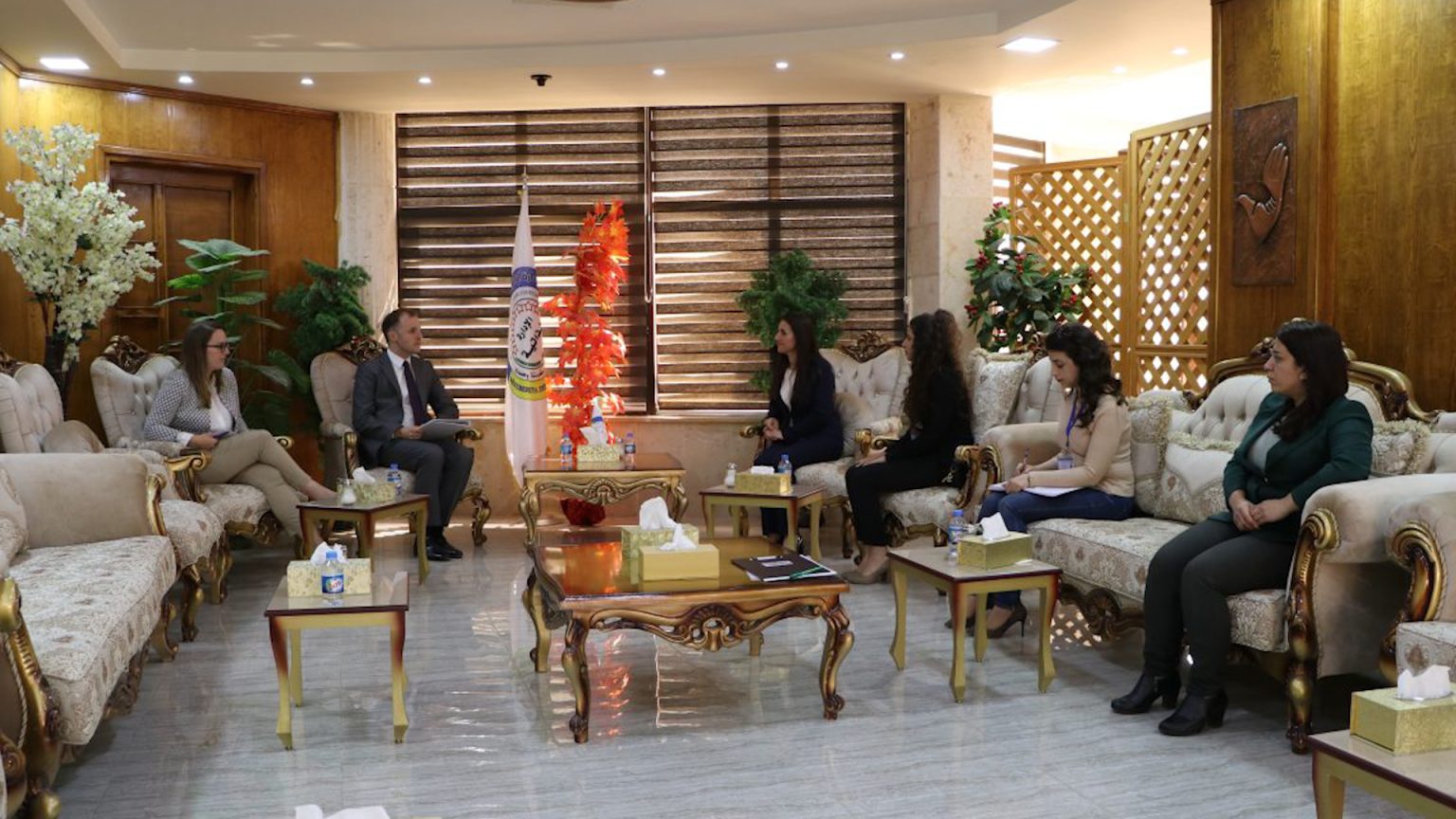 Sandeyek Bîratanî serdana Rojavayê Kurdistanê kir